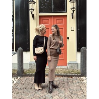 Kylene set sweater + skirt black