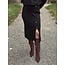 Rosita set sweater + skirt black One Size