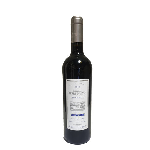 Chateau Terre D'agnes Terre D'Agnes Bordeaux Rouge Cuvée Prestige Mil 2016 Chateau Terre D'agnes Terre D'Agnes Bordeaux Rouge Cuvée Prestige Mil 2016
