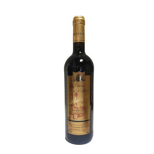 Chateau Terre D'agnes Terre D'Agnes Bordeaux Rouge Millénium 2019 Chateau Terre D'agnes Terre D'Agnes Bordeaux Rouge Millénium 2019