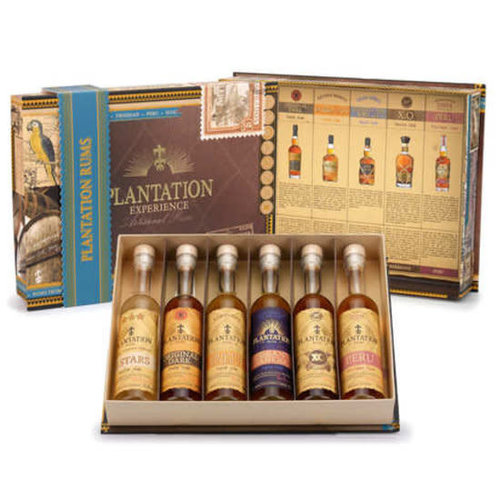 Plantation Rum Experience Giftpack 6 x 10 cl 41.03° 0.600 L Plantation Rum Experience Giftpack 6 x 10 cl 41.03° 0.600 L
