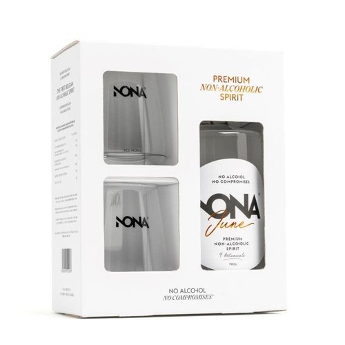 Nona Nona June 0° + 2 Glazen 0.70L Nona Nona June 0° + 2 Glazen 0.70L