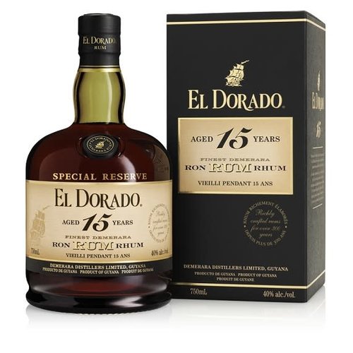 El Dorado El Dorado Special Reserve 15 Years 43.00° 0.70 L. El Dorado El Dorado Special Reserve 15 Years 43.00° 0.70 L.