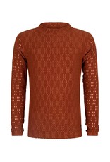 INDIAN BLUE JEANS Longsleeve lace - camel brown