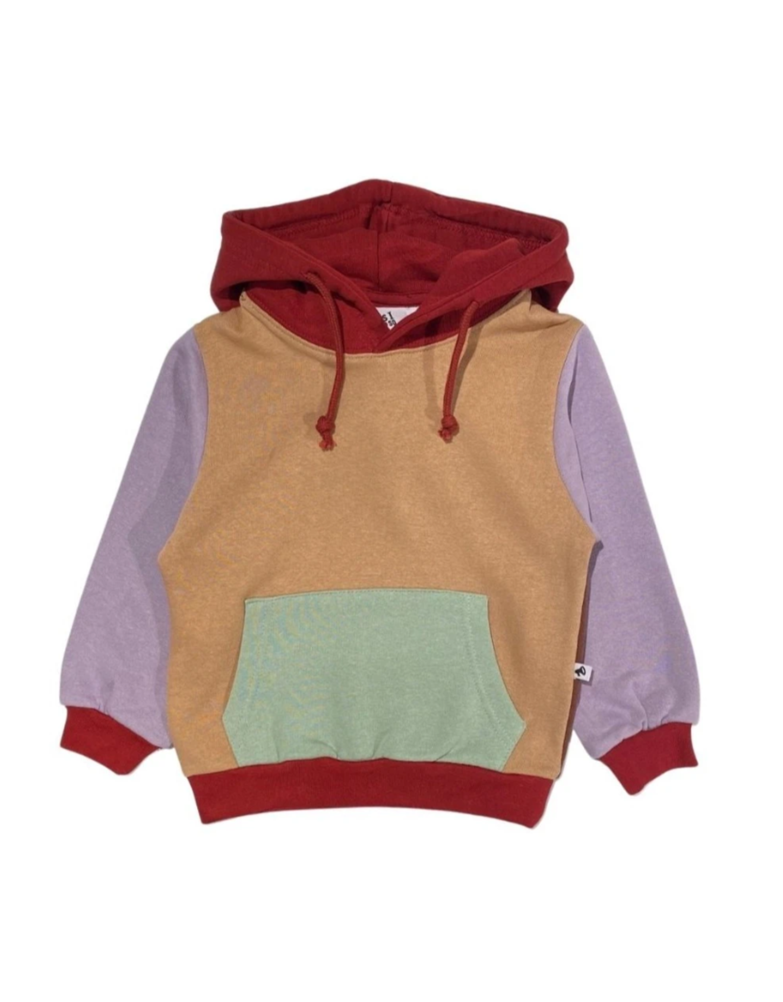 COS I SAID SO Color block hoodie praline