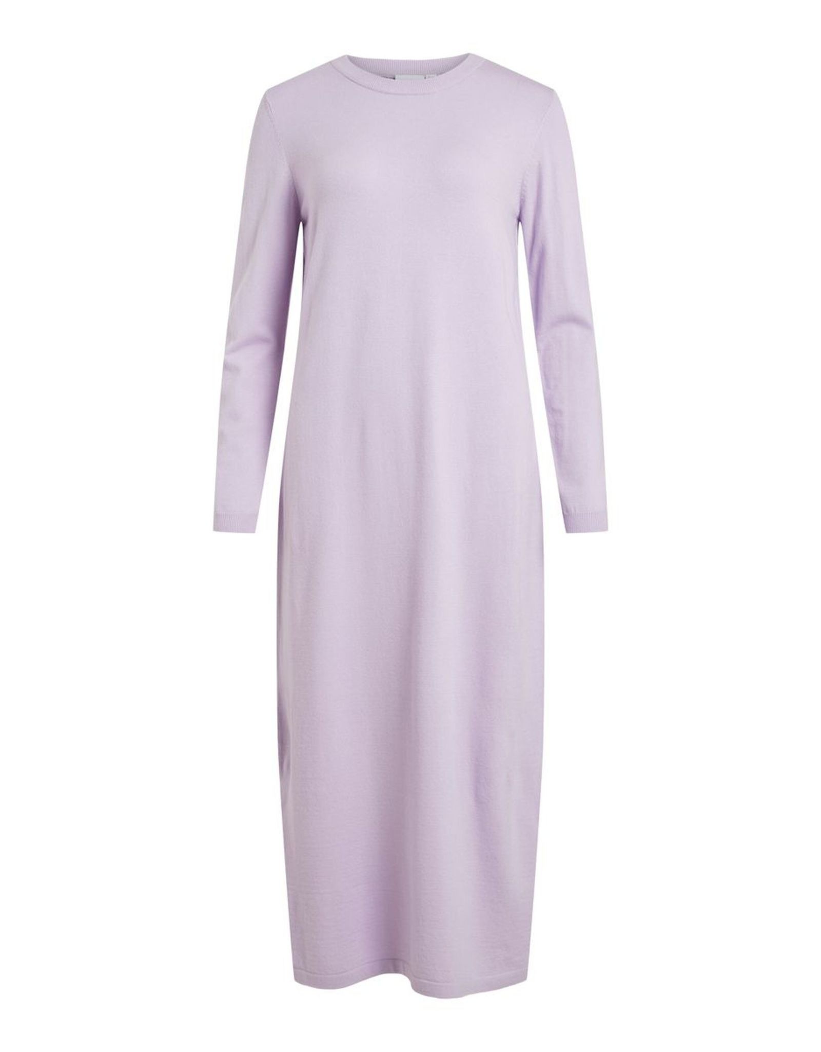 VILA Elasta o-neck knit dress - pastel lilac