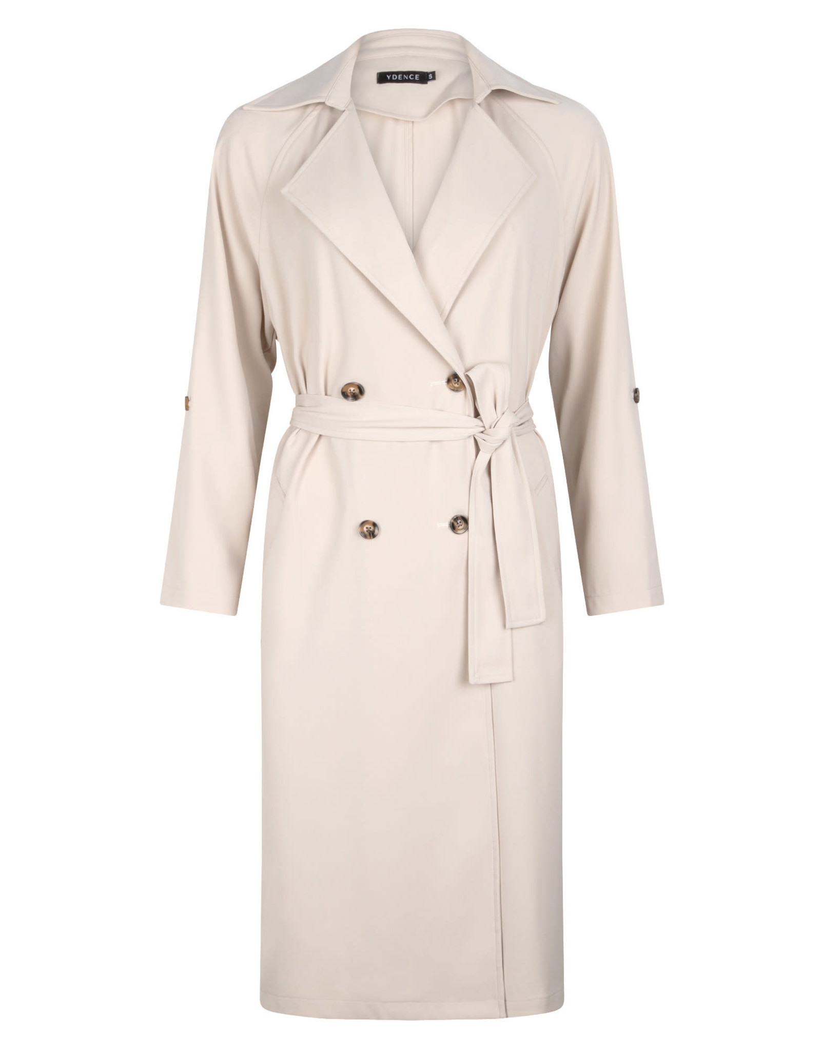 YDENCE Trenchcoat Francis - Off-white