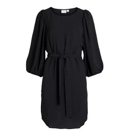 VILA Surashil 3/4 dress - Black