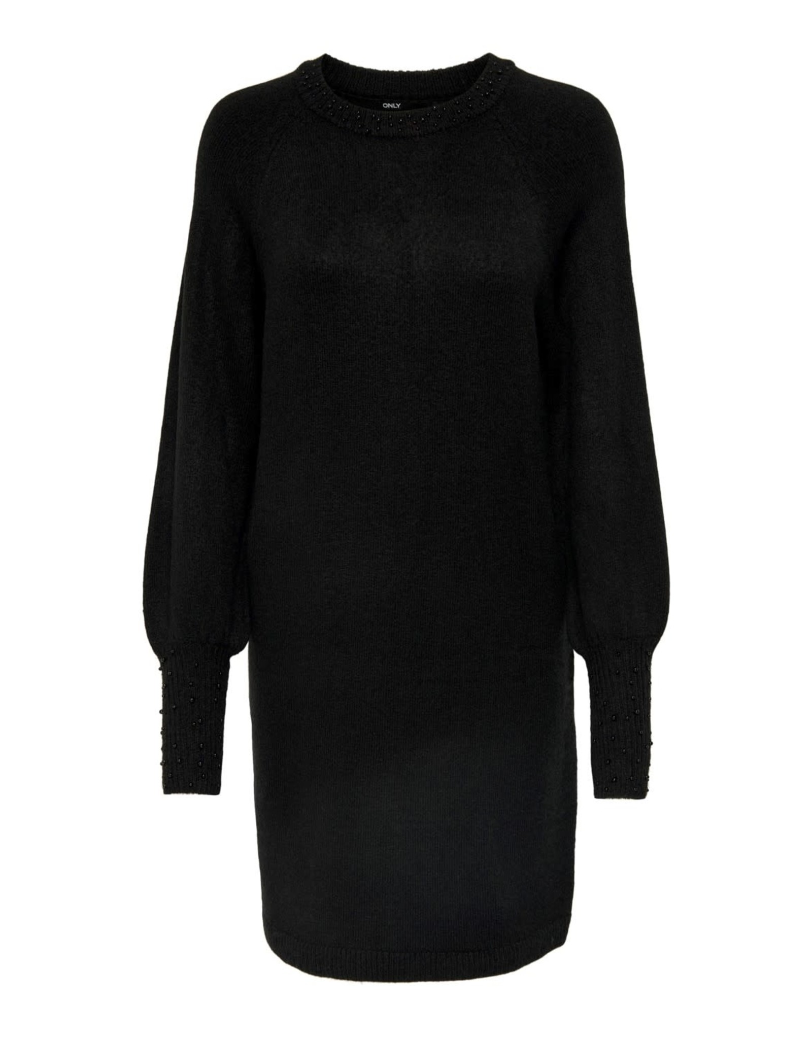 ONLY Alexis bead knit dress - Black