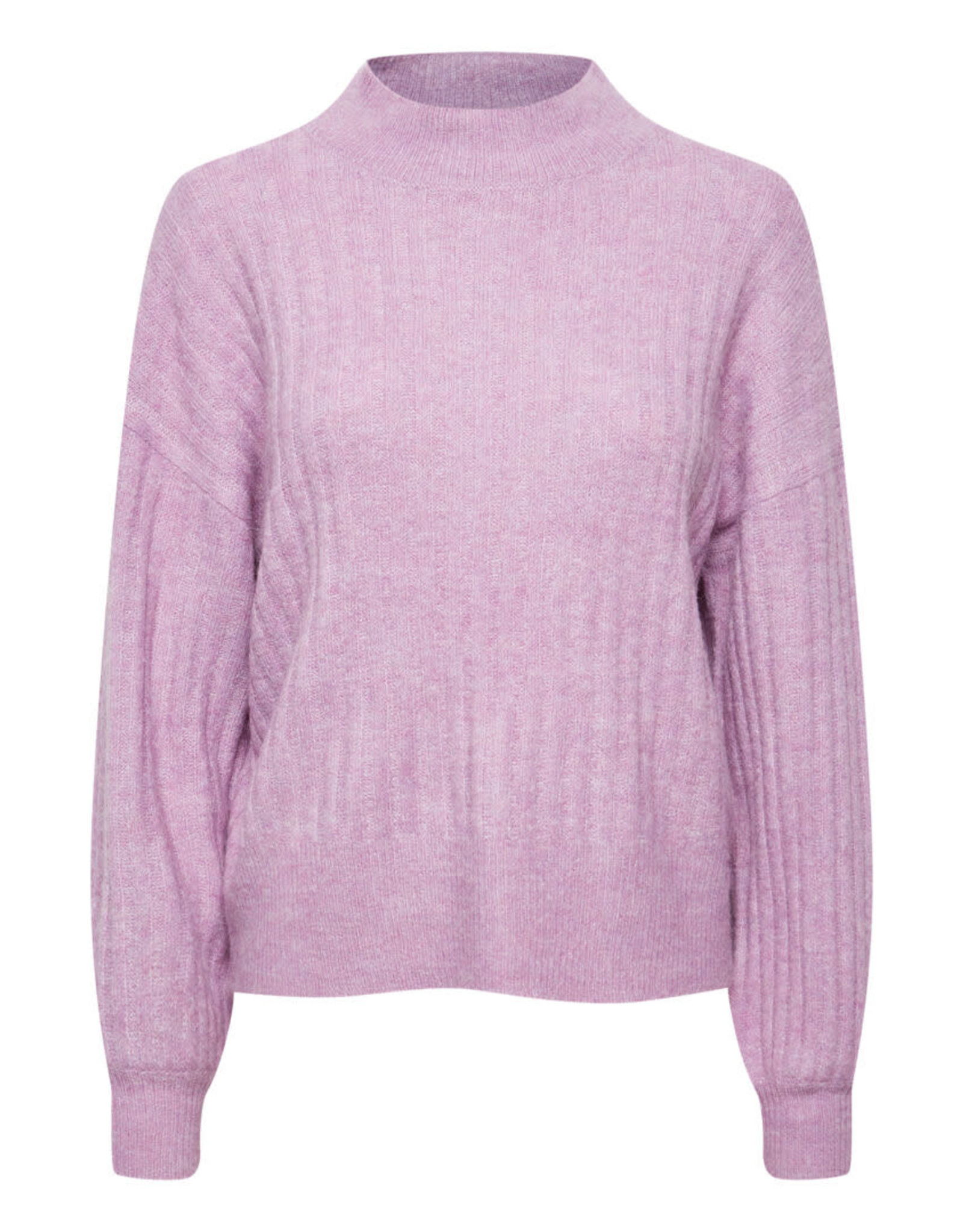 ICHI Kamara knitted pullover 5 - Smoky grape