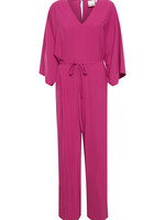 ICHI Leane jumpsuit - Festival fuchsia