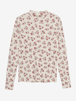 Longsleeve bloemetjes - Mother of pearl