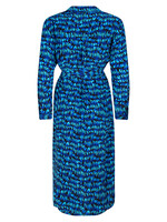 YDENCE Dress Kindra - Blue print