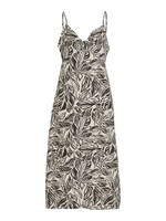 VILA Limia maya strap midi dress - Birch