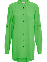 KAFFE Liny shirt - Poison green