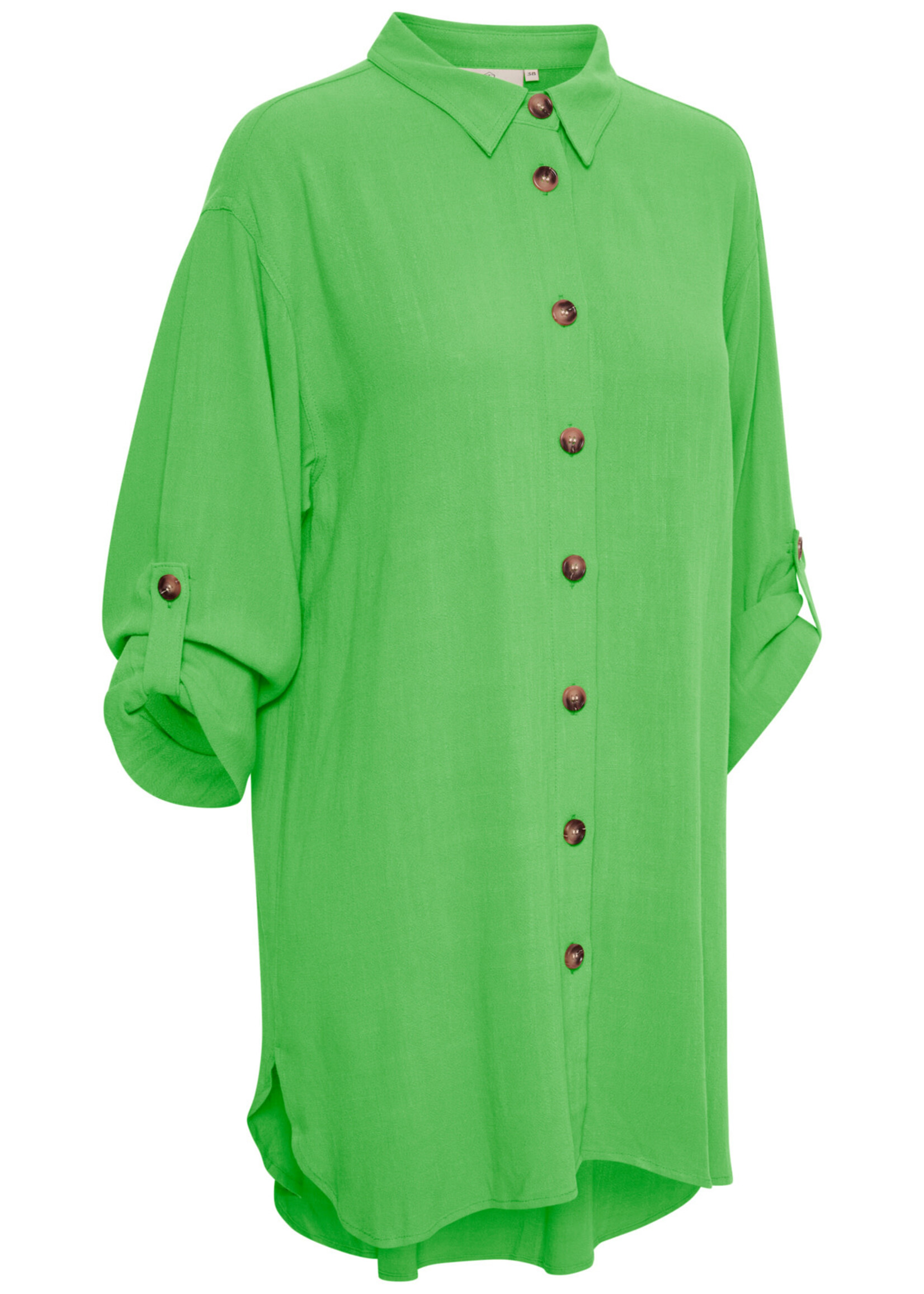 KAFFE Liny shirt - Poison green