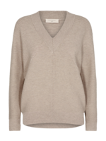 FREEQUENT Ani pullover - Silver mink melange