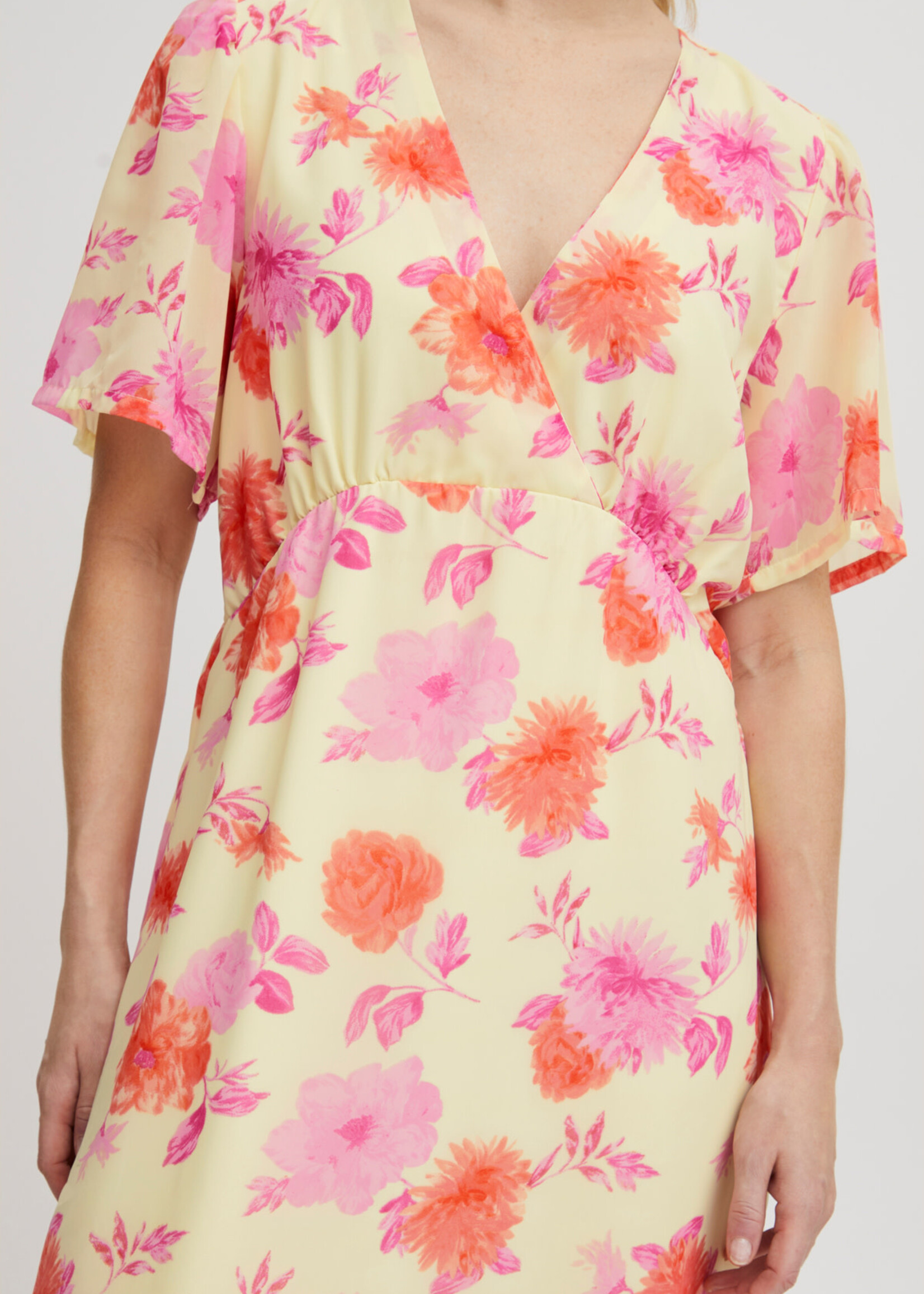 B.YOUNG Facia long dress - Begonia pink