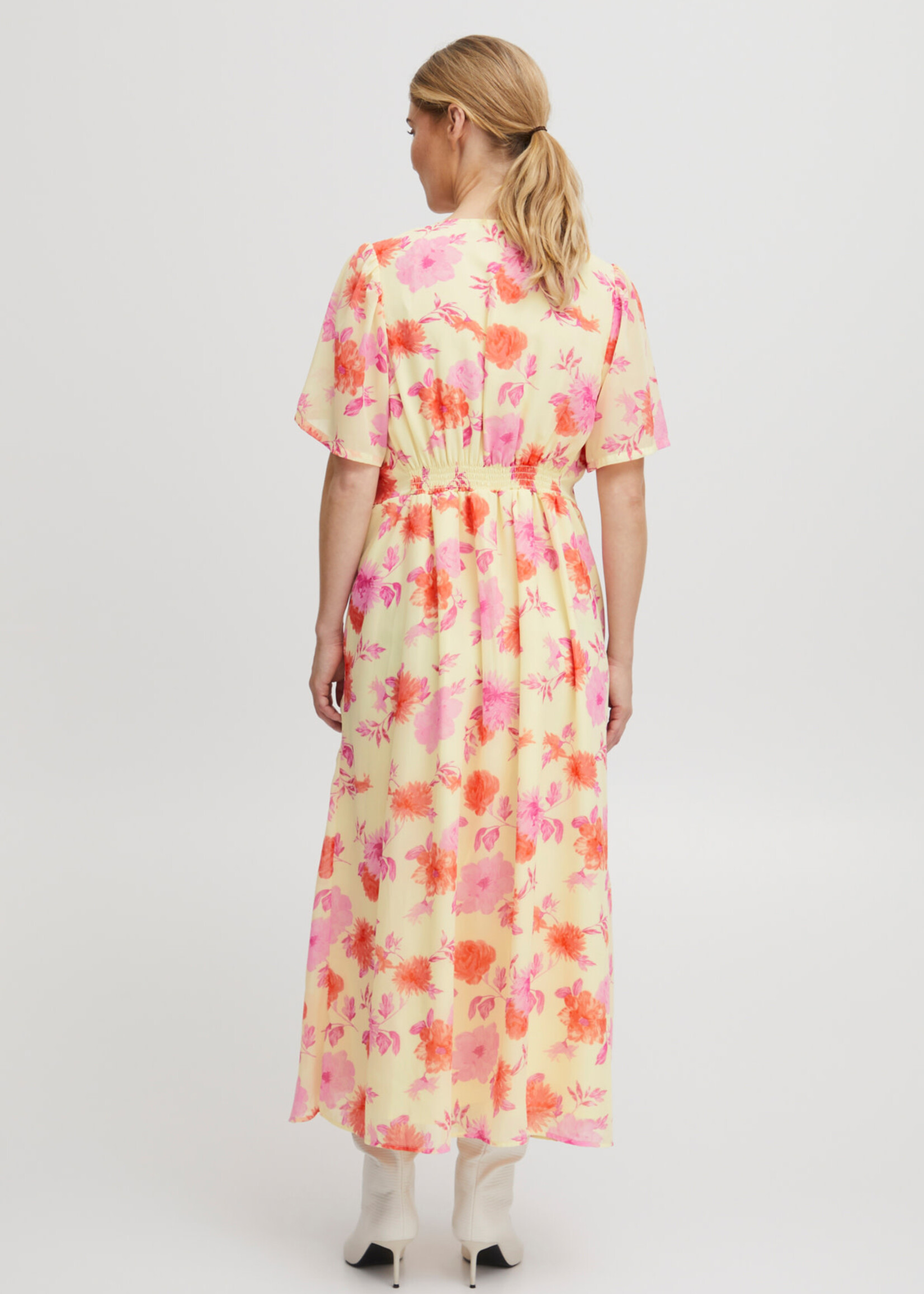 B.YOUNG Facia long dress - Begonia pink