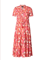 YEST Ilissa dress - Coral multi color