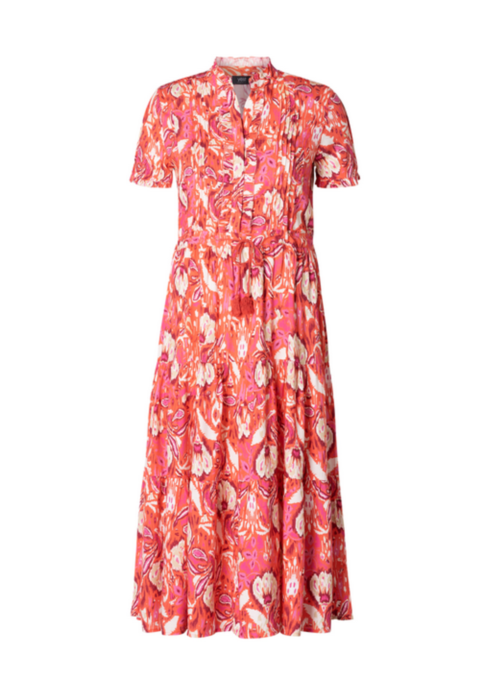 YEST Ilissa dress - Coral multi color