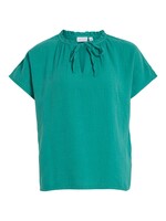 VILA Lania v-neck top - Alhambra