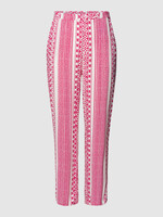 ONLY CARMAKOMA Marrakesh wide ankle pant - Pink yarrow & cloud dancer