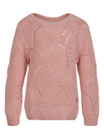 Roze pullover knit
