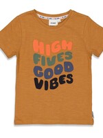 El Sol  t-shirt 'High fives, good vibes' - Bruin