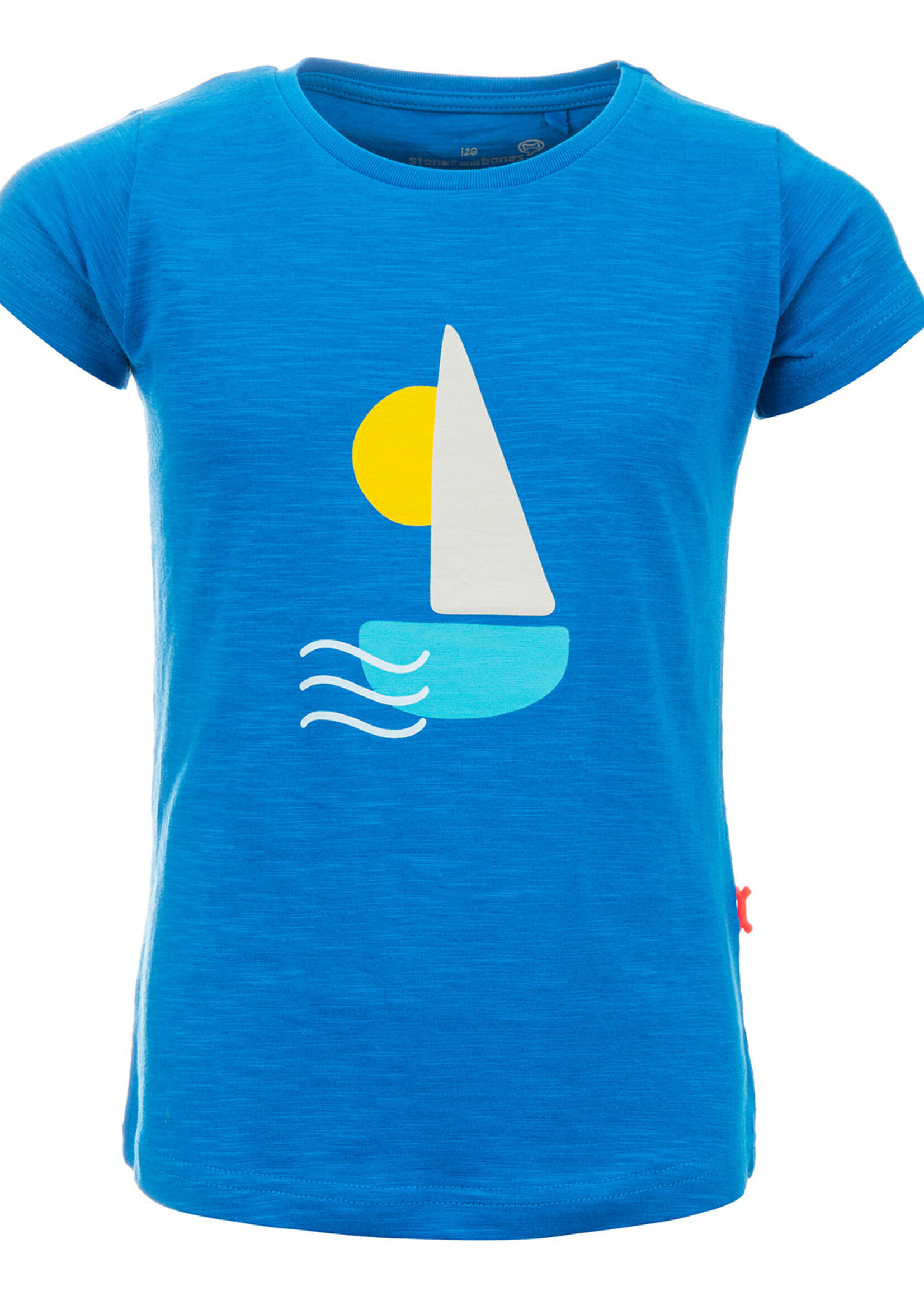 Camille t-shirt 'Boat' - Royal blue