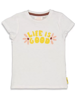 Have A Nice Daisy - T-shirt 'Life is good' offwhite