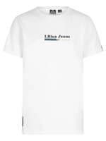 T-shirt pique bluejeans - Off white
