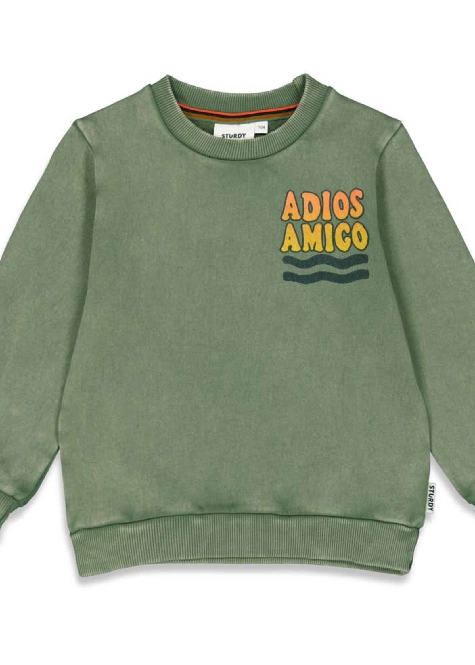 El Sol sweater 'Adios amigo' - Army
