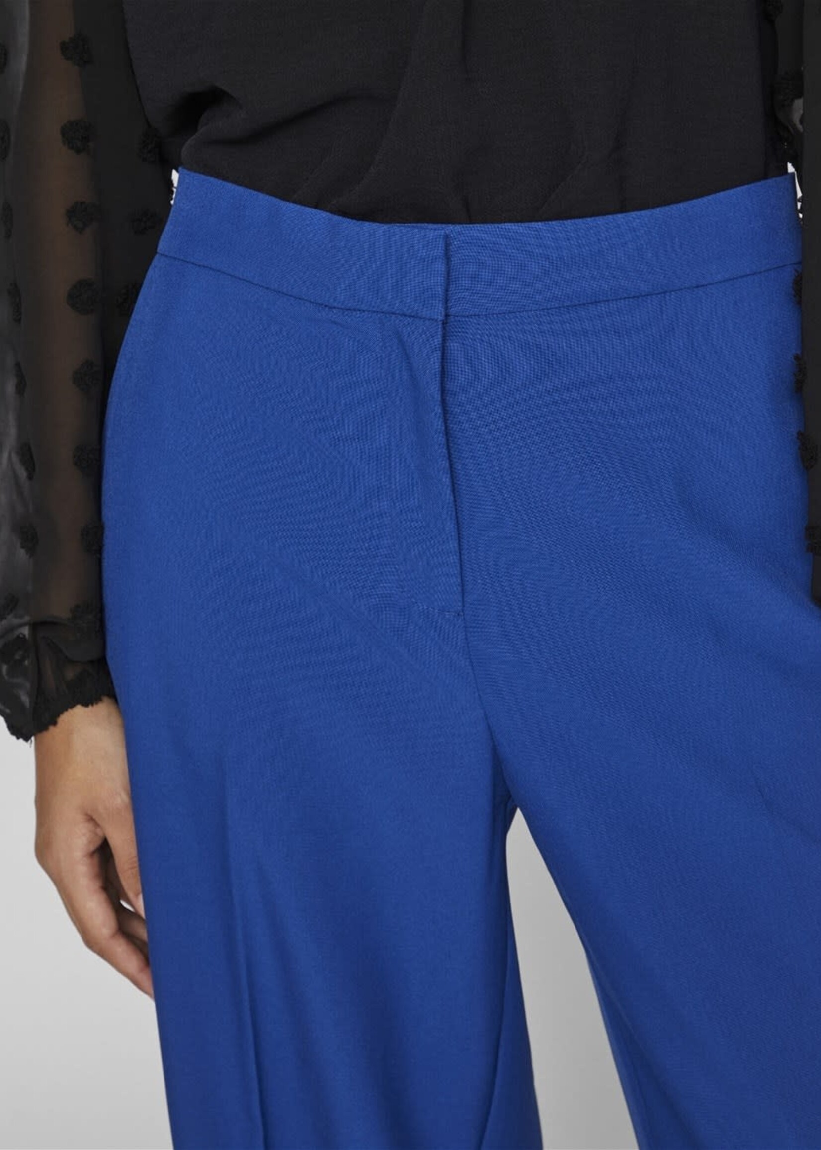 VILA Riley pants - True blue