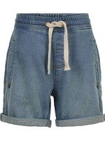 Shorts sweat denim (J) - Light blue denim