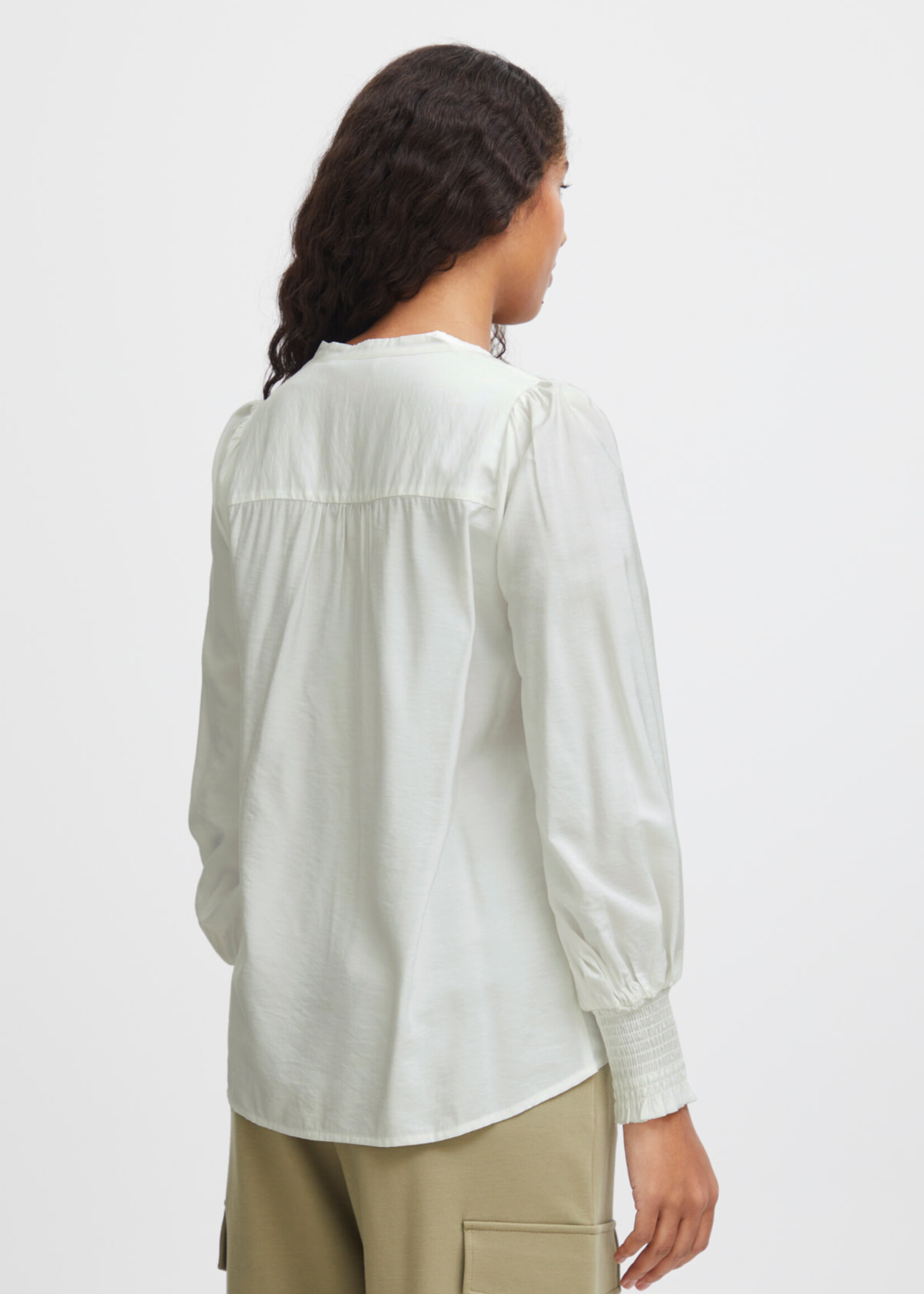 B.YOUNG Ibine tunic blouse - Off white