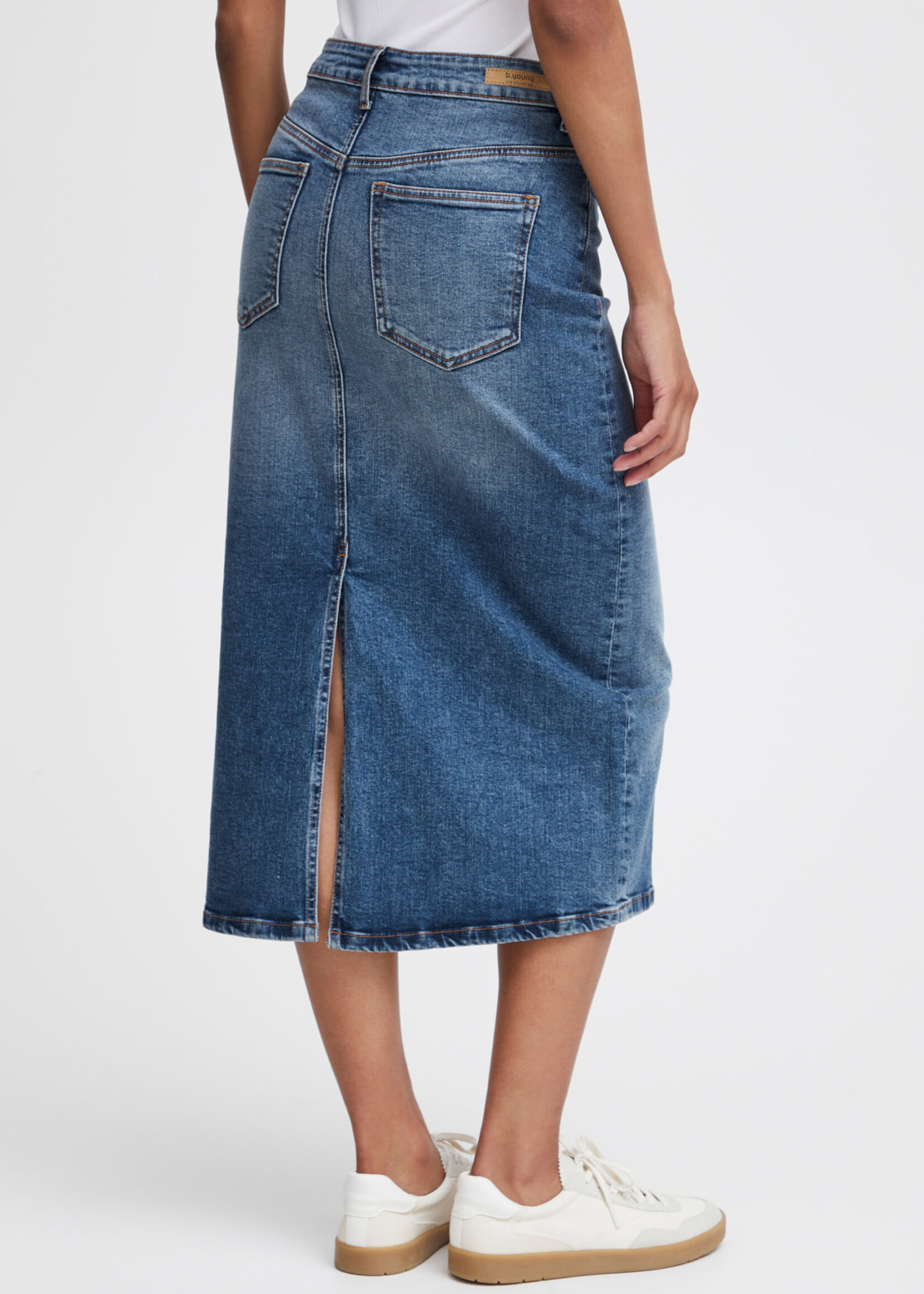 B.YOUNG Leya skirt - Medium blue denim