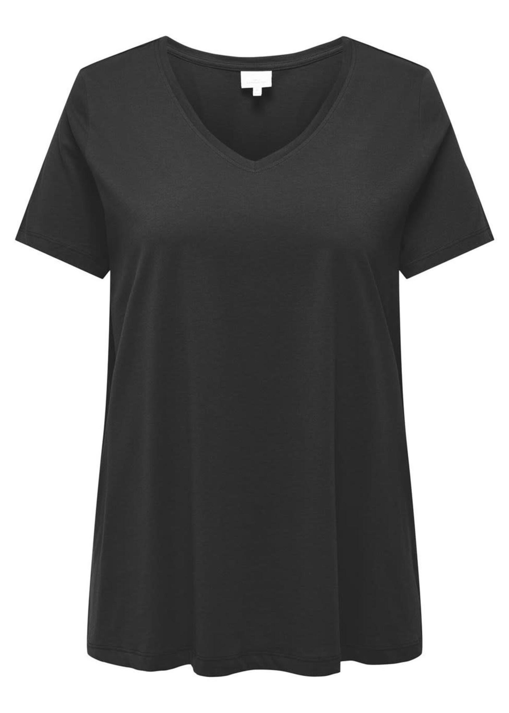 ONLY CARMAKOMA Bonnie a-shape tee - Black