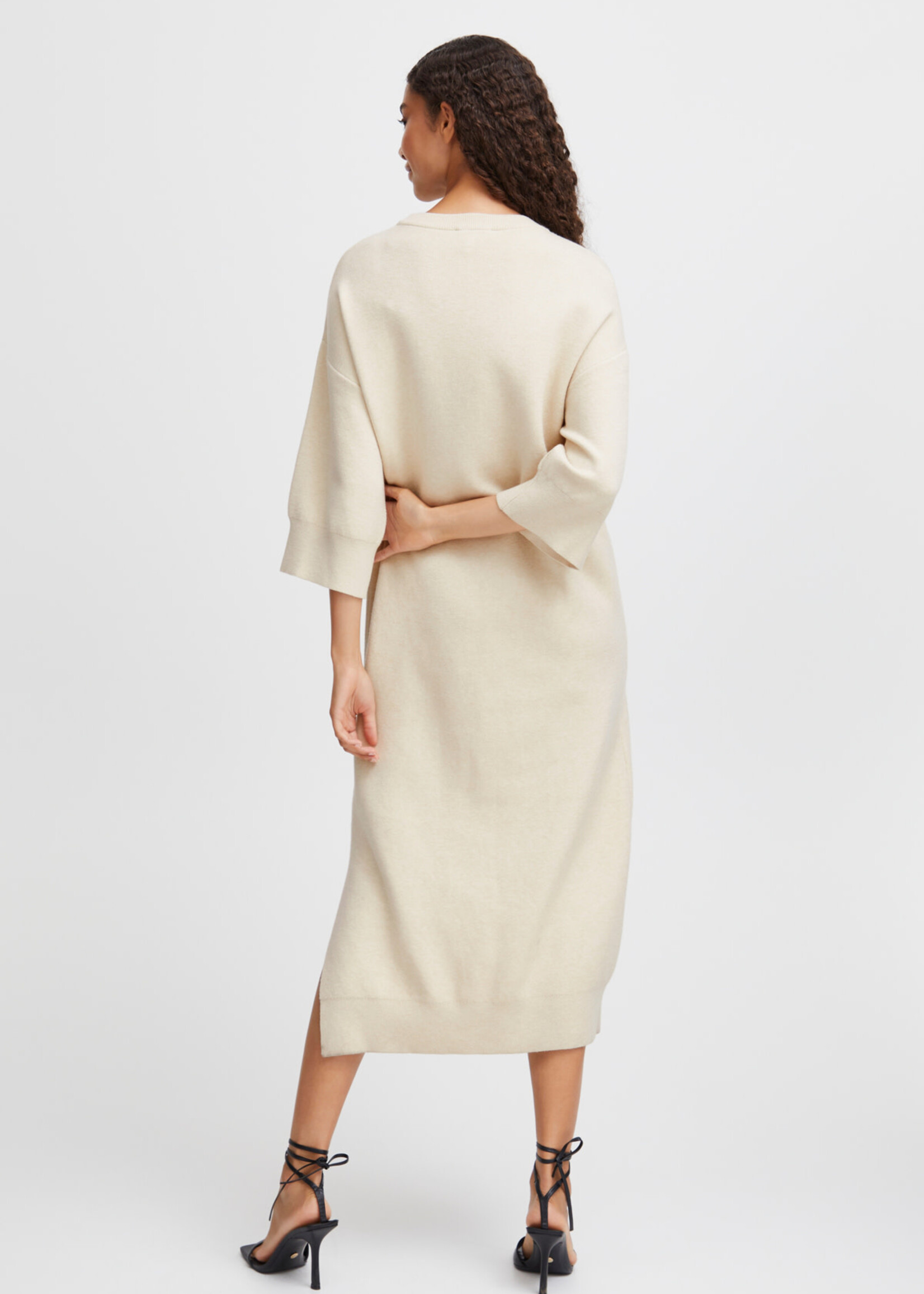 B.YOUNG Otari dress - Birch melange