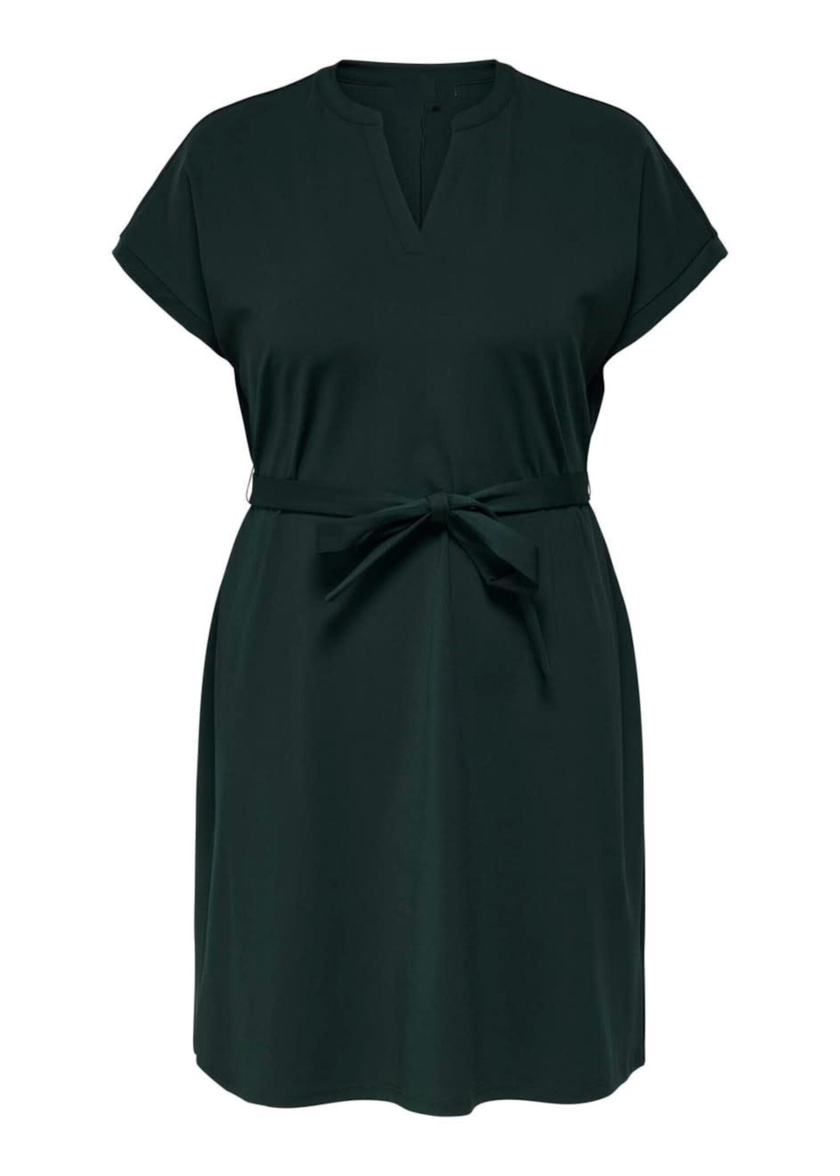 ONLY CARMAKOMA Anie v-neck dress - Scarab