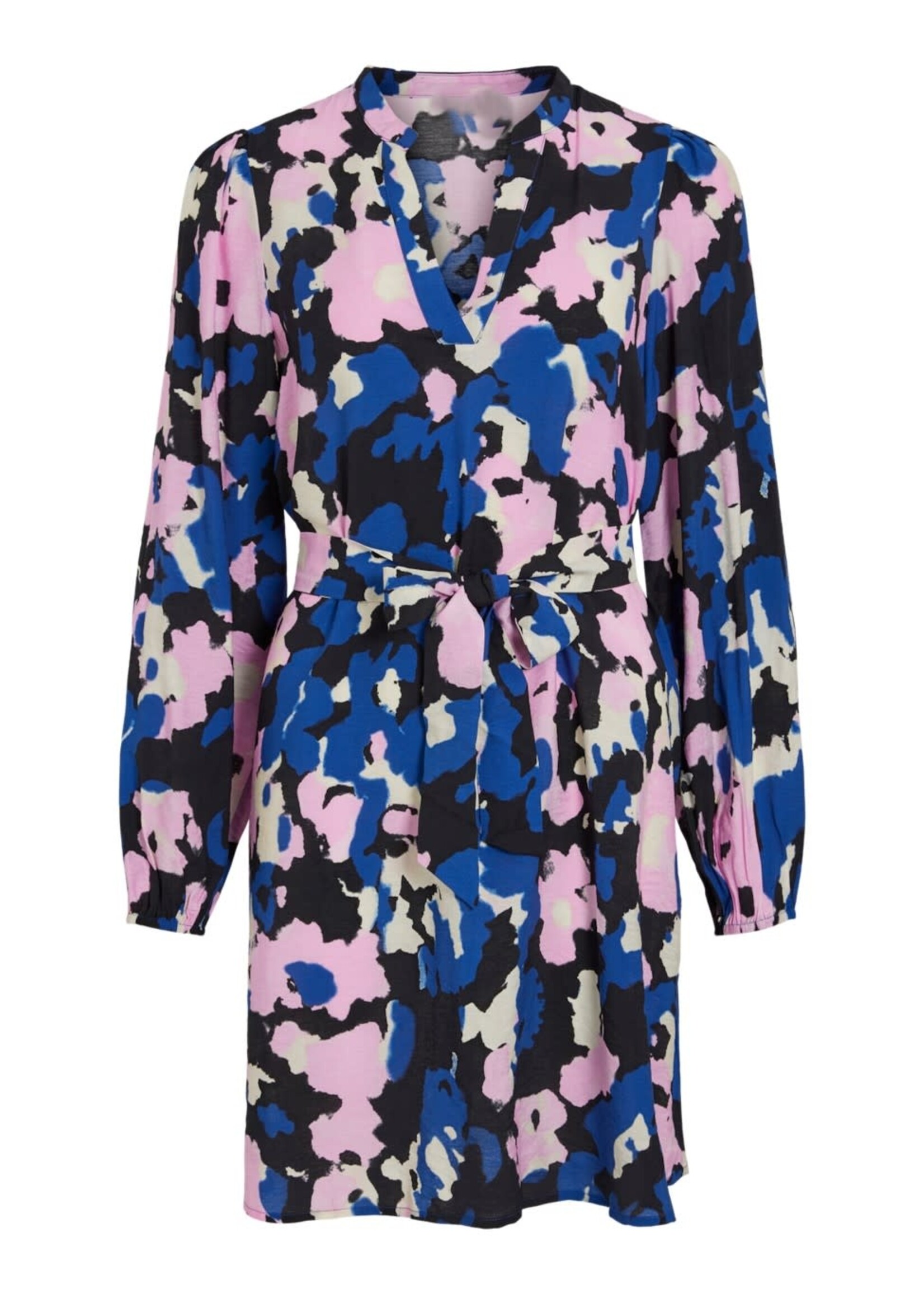 VILA Nela dress - Black graphic