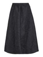 VILA Kaisa midi skirt - Black