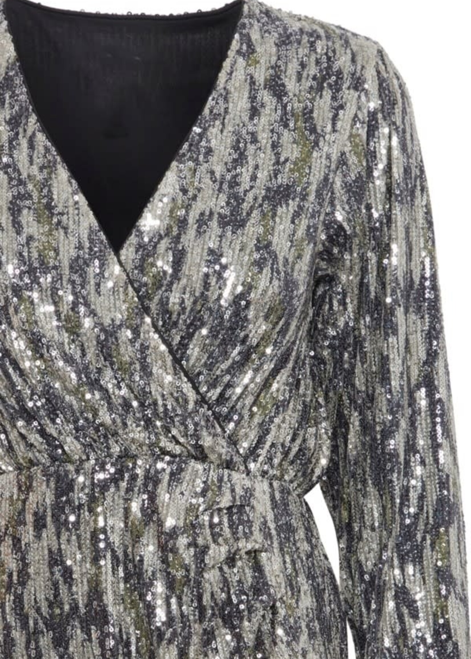 B.YOUNG Solia dress - Cement camo mix