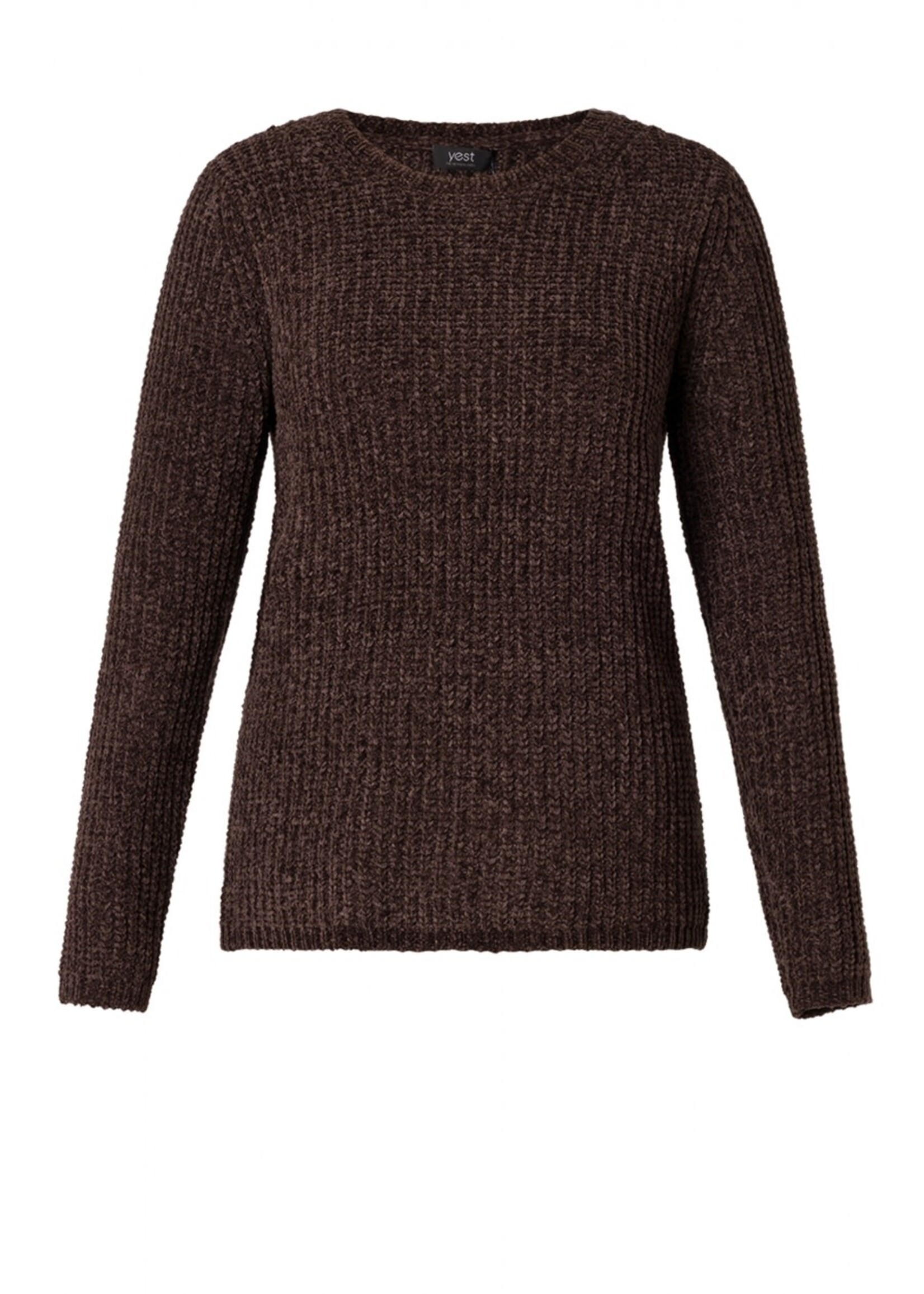 YEST Christa trui -Coffee brown