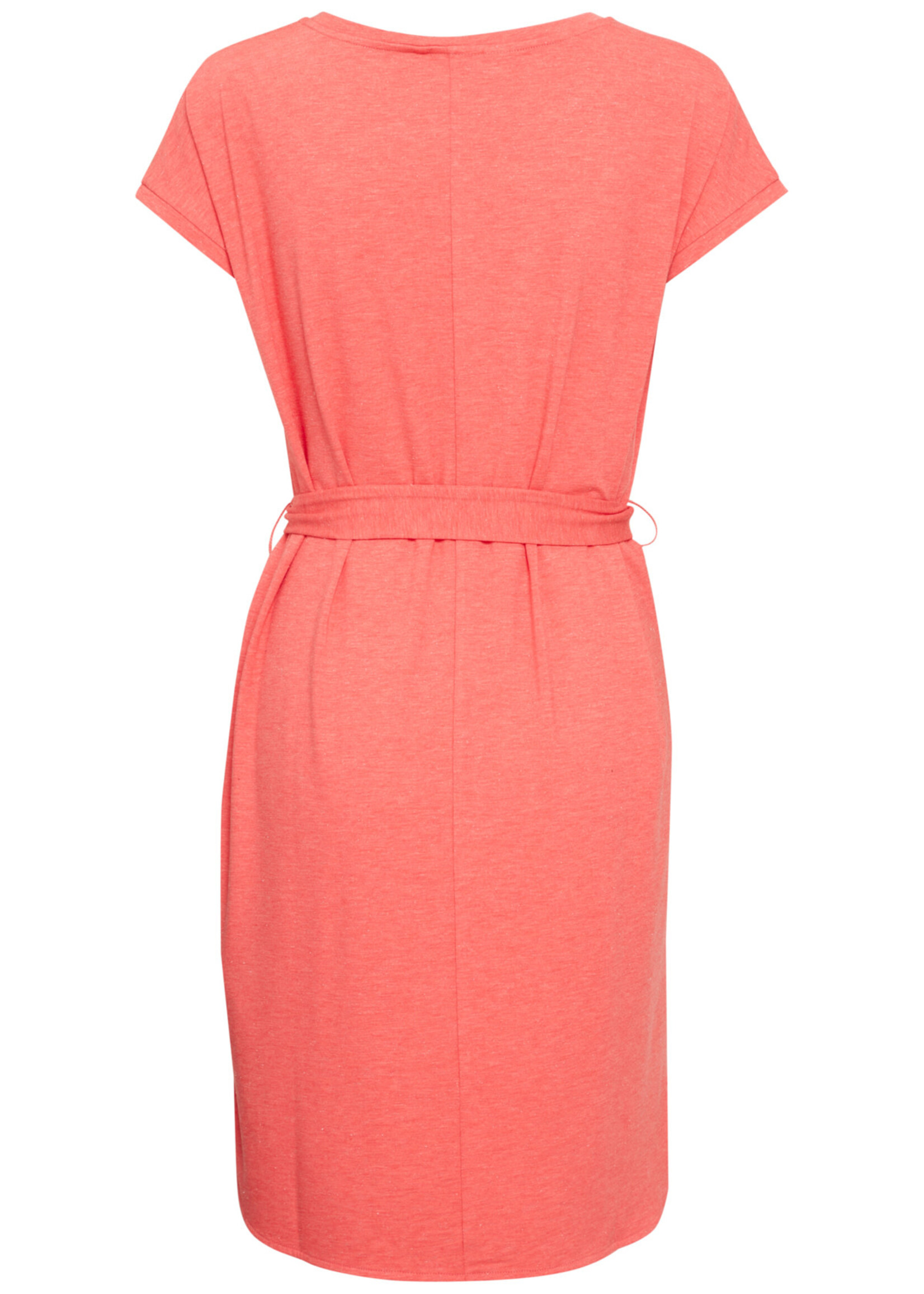 ICHI Rebel dress - Calypso Coral