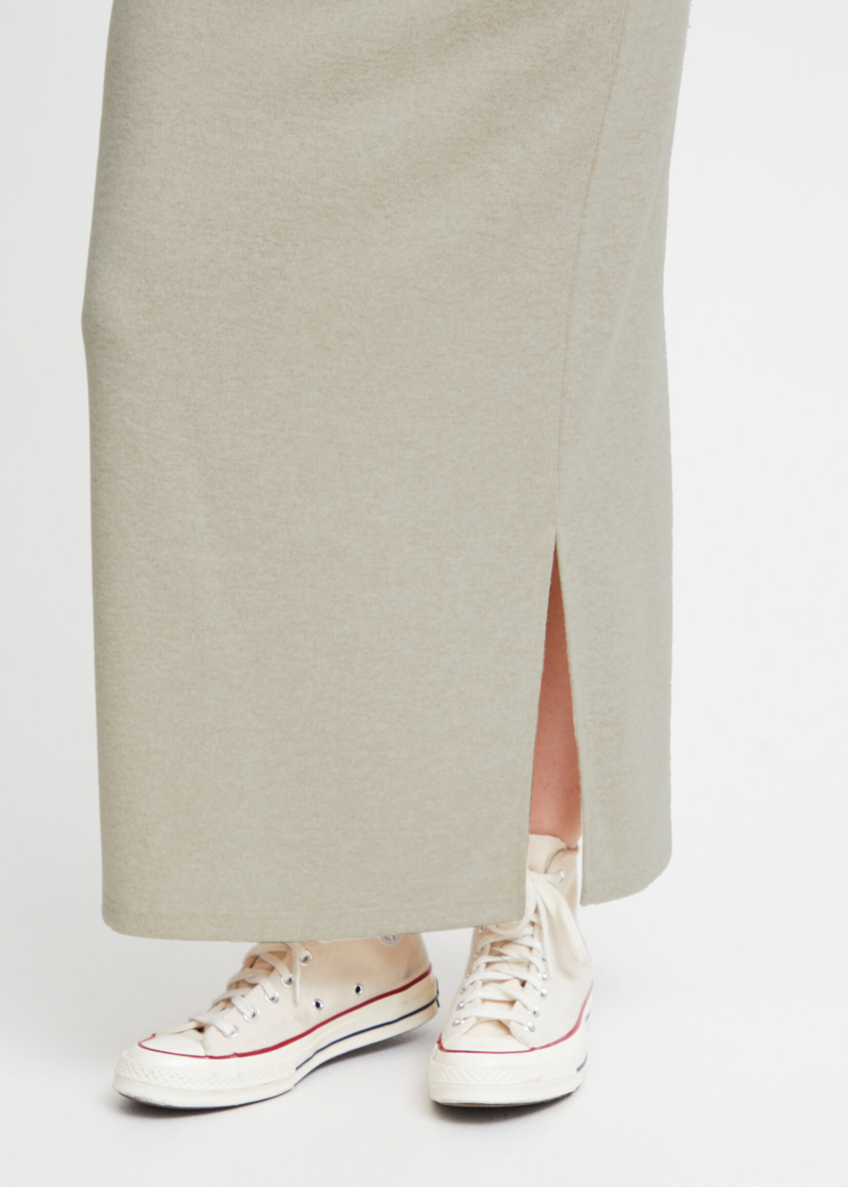 ICHI Yose skirt - Doeskin melange