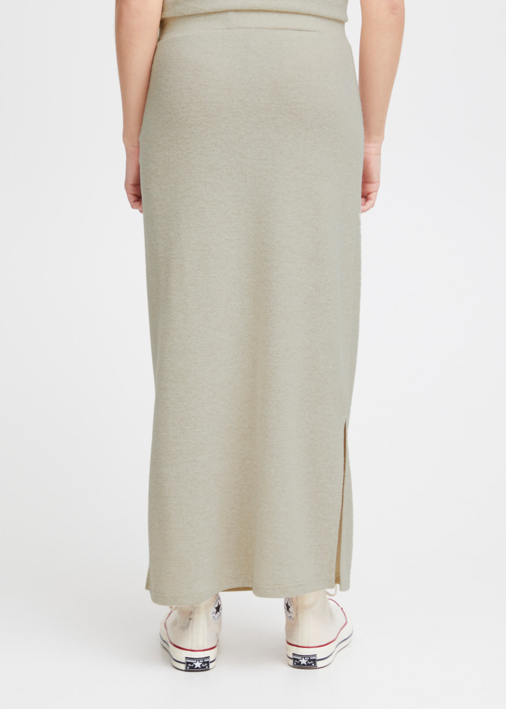 ICHI Yose skirt - Doeskin melange