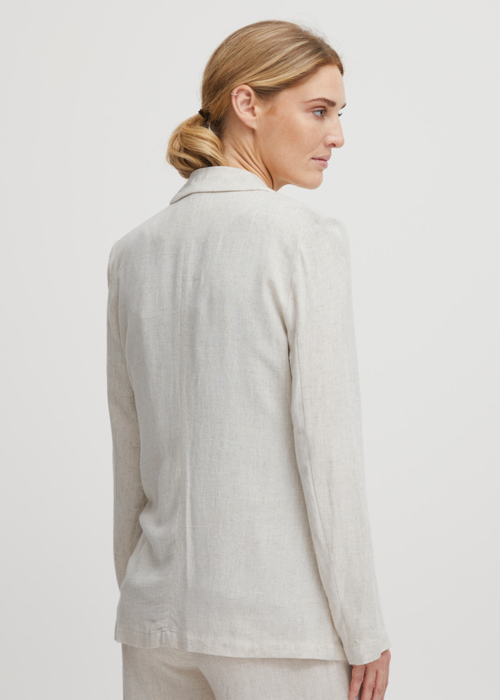 B.YOUNG Johanna blazer - Nature linen