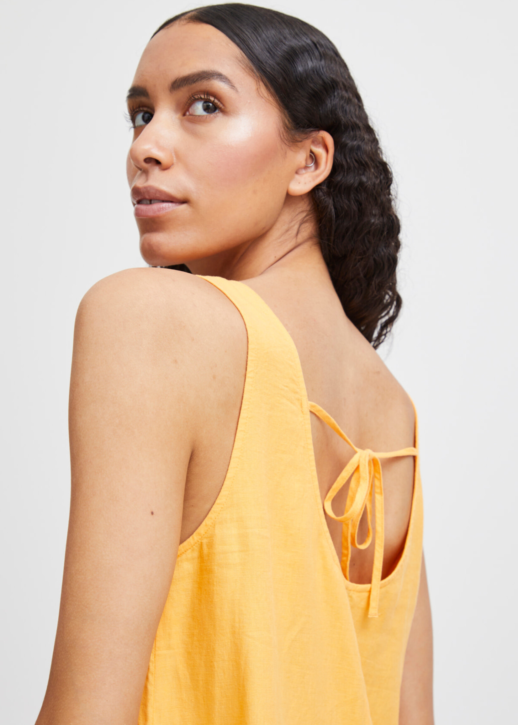 B.YOUNG Falakka strap dress - Blazing orange