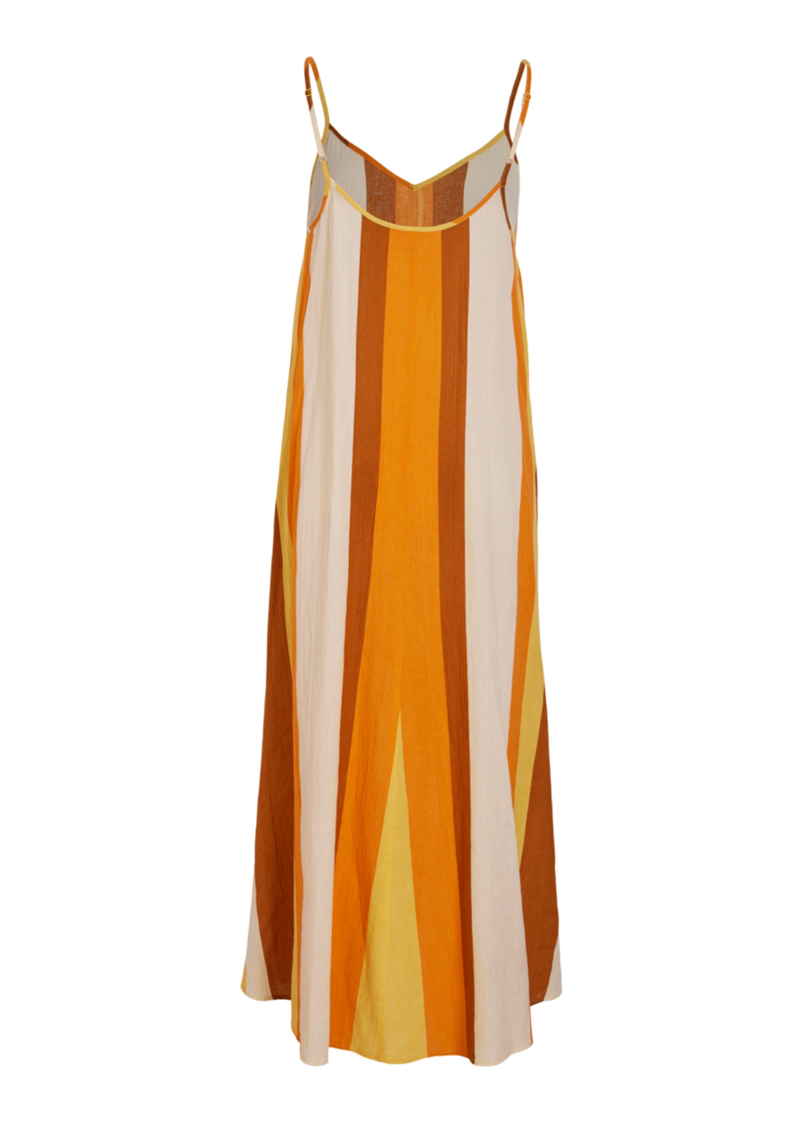 VILA Mulia singlet dress - Eggnog & Cathay spice